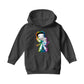 Betty Boop Groovy 70s Outfit Kids Hooded Sweatshirt