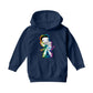 Betty Boop Groovy 70s Outfit Kids Hooded Sweatshirt
