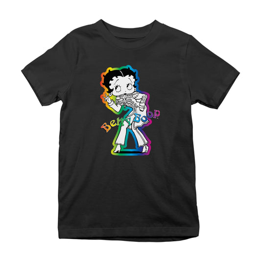 Betty Boop Groovy 70s Outfit Kids T-Shirt