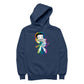 Betty Boop Groovy 70s Outfit Men's Hooded Sweatshirt