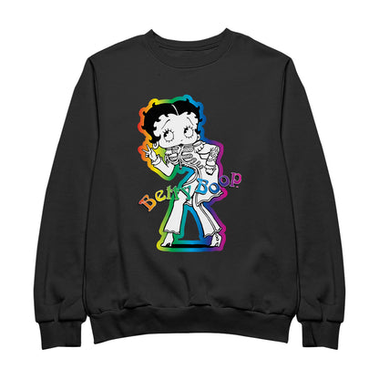 Betty Boop Groovy 70s Outfit Men's Sweatshirt