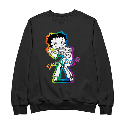 Betty Boop Groovy 70s Outfit Women's Sweatshirt