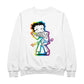 Betty Boop Groovy 70s Outfit Women's Sweatshirt