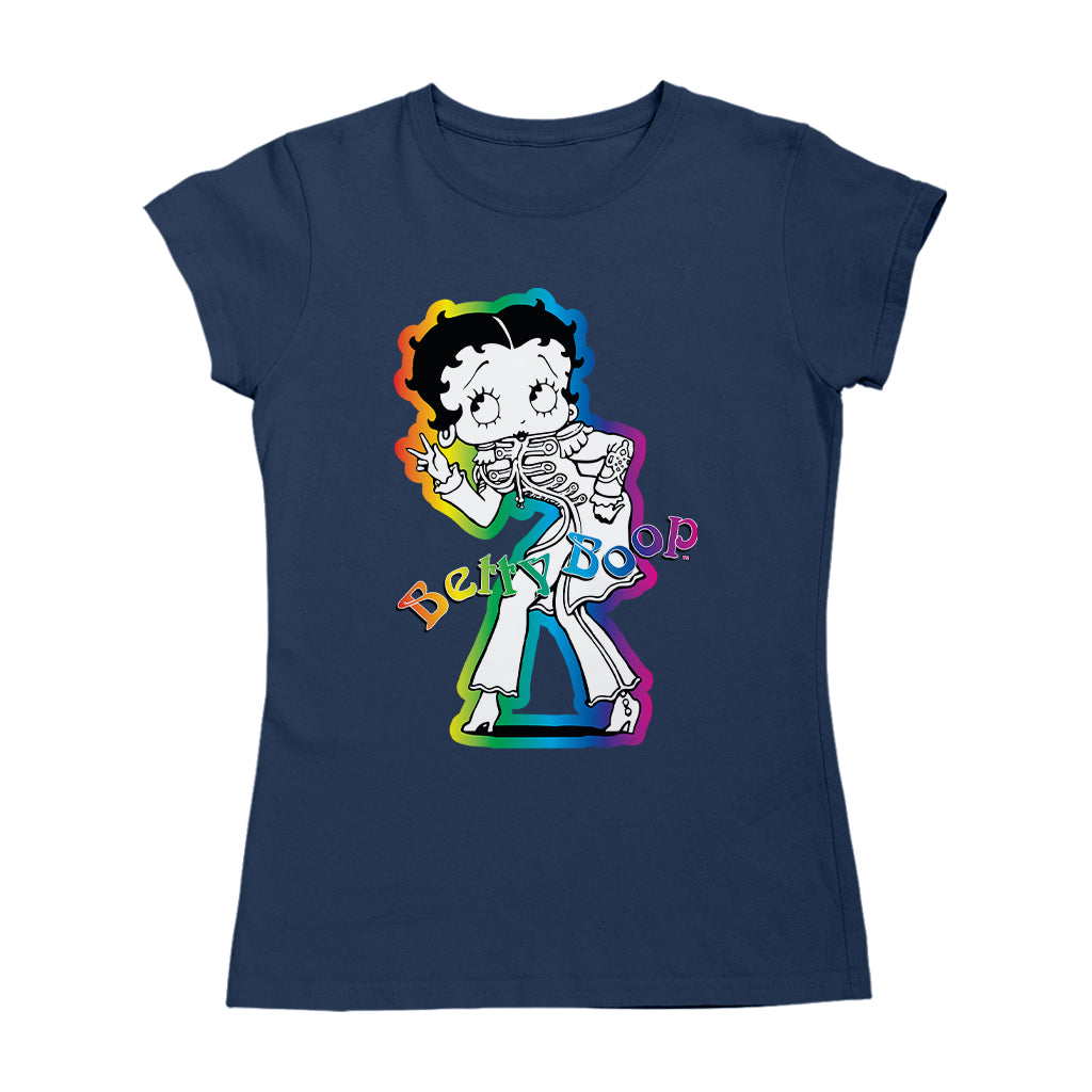 Betty Boop Groovy 70s Outfit Women's T-Shirt