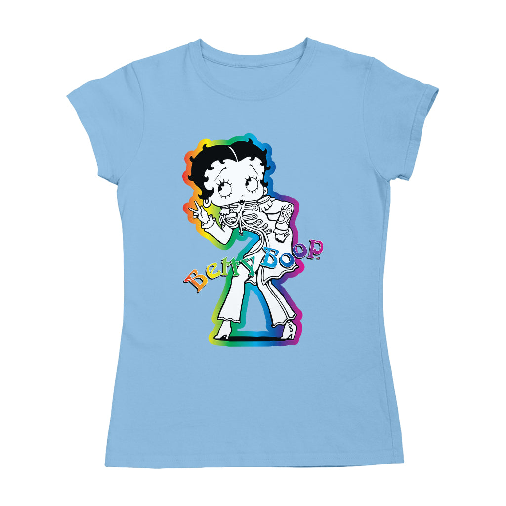 Betty Boop Groovy 70s Outfit Women's T-Shirt