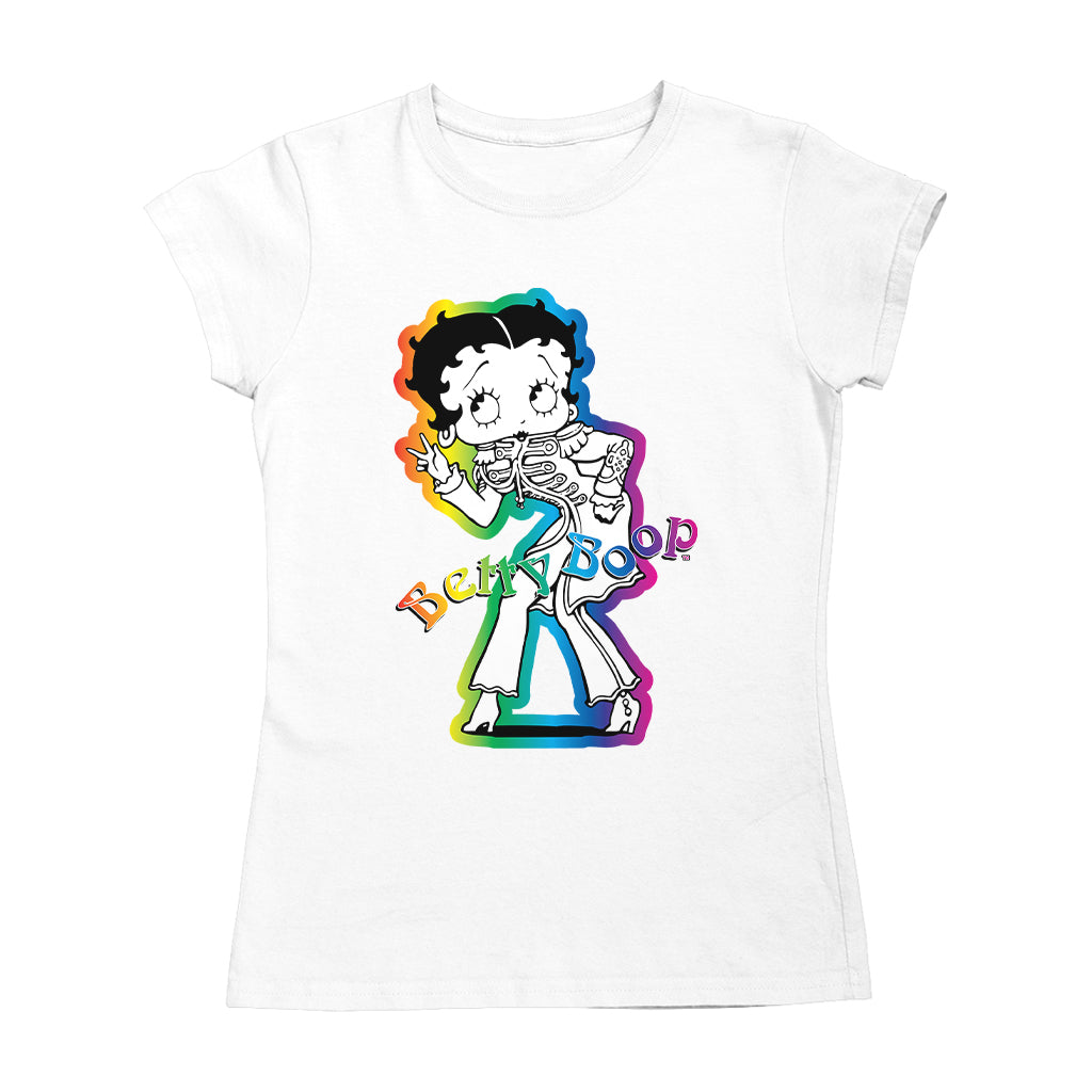 Betty Boop Groovy 70s Outfit Women's T-Shirt