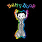 Betty Boop Groovy Striped Outfit Women's Sweatshirt