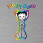 Betty Boop Groovy Striped Outfit Women's T-Shirt