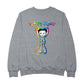 Betty Boop Groovy Striped Outfit Women's Sweatshirt