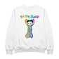 Betty Boop Groovy Striped Outfit Women's Sweatshirt