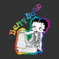 Betty Boop Hippy Chic Men's Hooded Sweatshirt