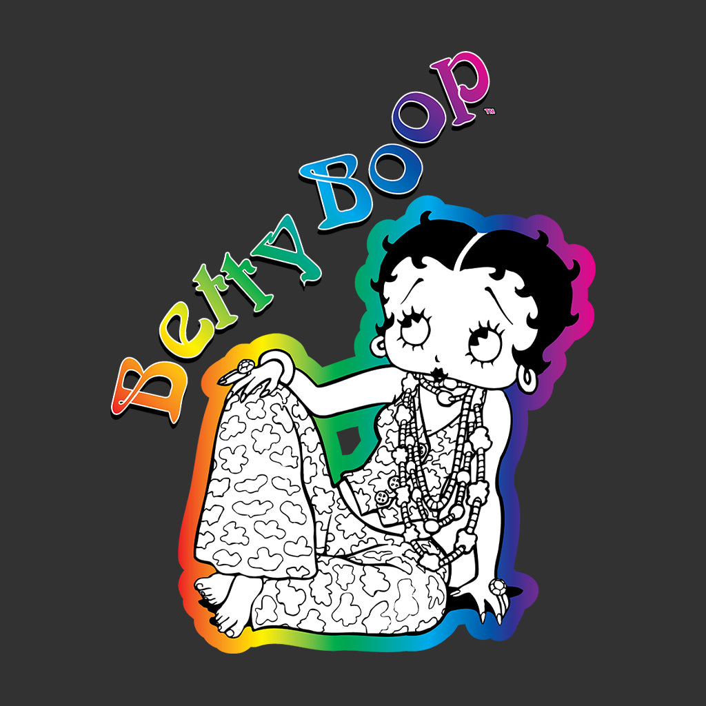 Betty Boop Hippy Chic Women's Hooded Sweatshirt