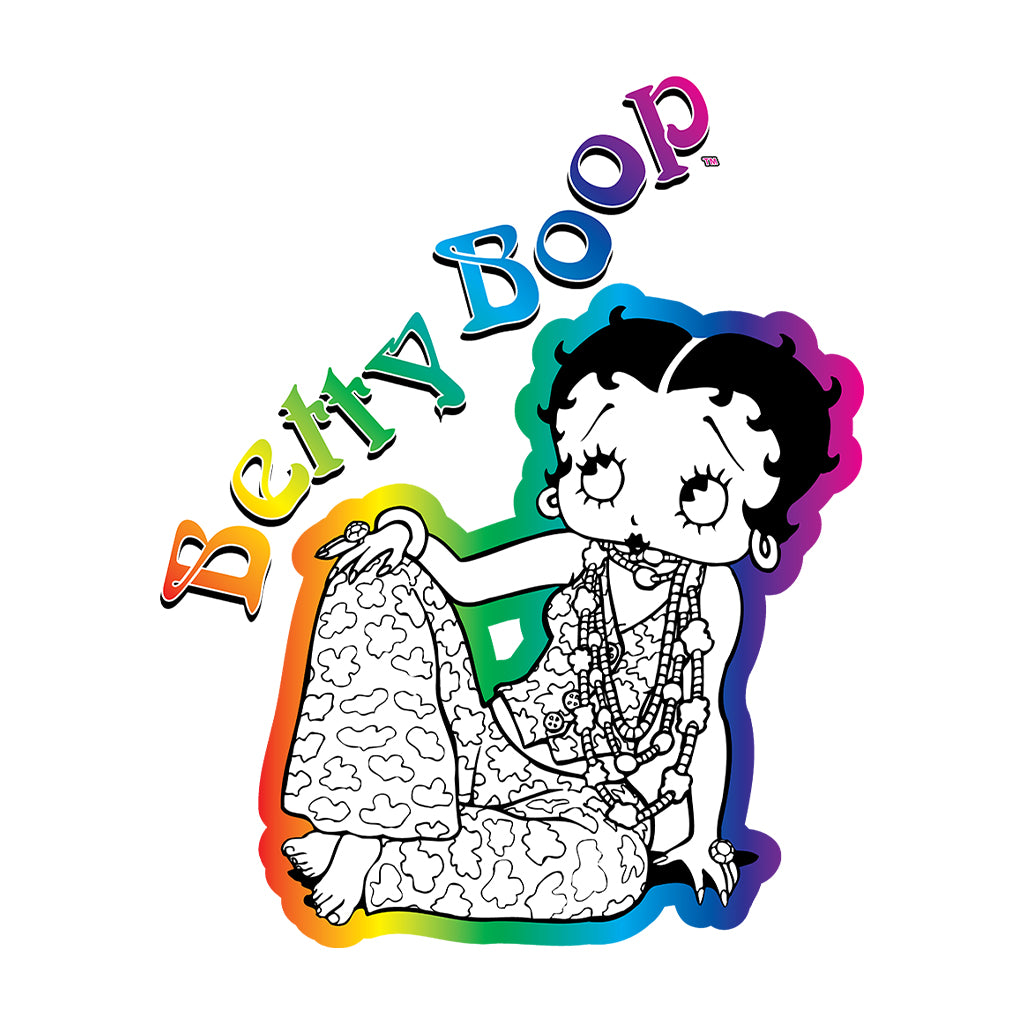 Betty Boop Hippy Chic Kids Sweatshirt