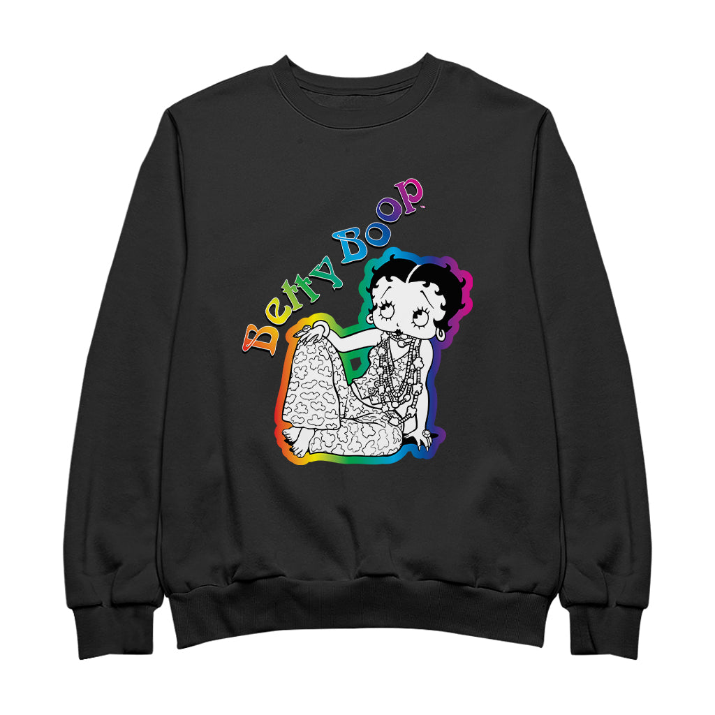 Betty Boop Hippy Chic Women's Sweatshirt
