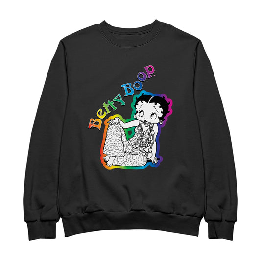 Betty Boop Hippy Chic Women's Sweatshirt