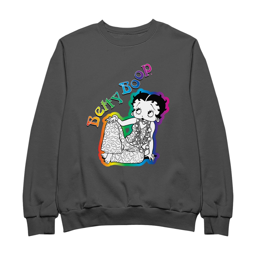 Betty Boop Hippy Chic Women's Sweatshirt