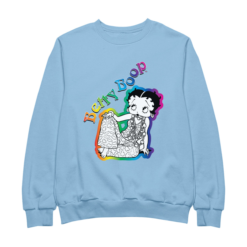 Betty Boop Hippy Chic Women's Sweatshirt
