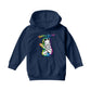 Betty Boop 70s Hippy Guitar Chick Kids Hooded Sweatshirt