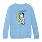 Betty Boop 70s Hippy Guitar Chick Kids Sweatshirt