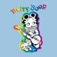 Betty Boop 70s Hippy Guitar Chick Men's Hooded Sweatshirt