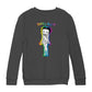 Betty Boop Groovy Hippy Chick Kids Sweatshirt