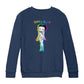 Betty Boop Groovy Hippy Chick Kids Sweatshirt