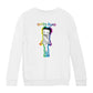 Betty Boop Groovy Hippy Chick Kids Sweatshirt