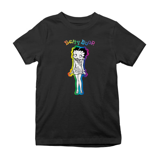 Betty Boop Groovy Hippy Chick Kids T-Shirt
