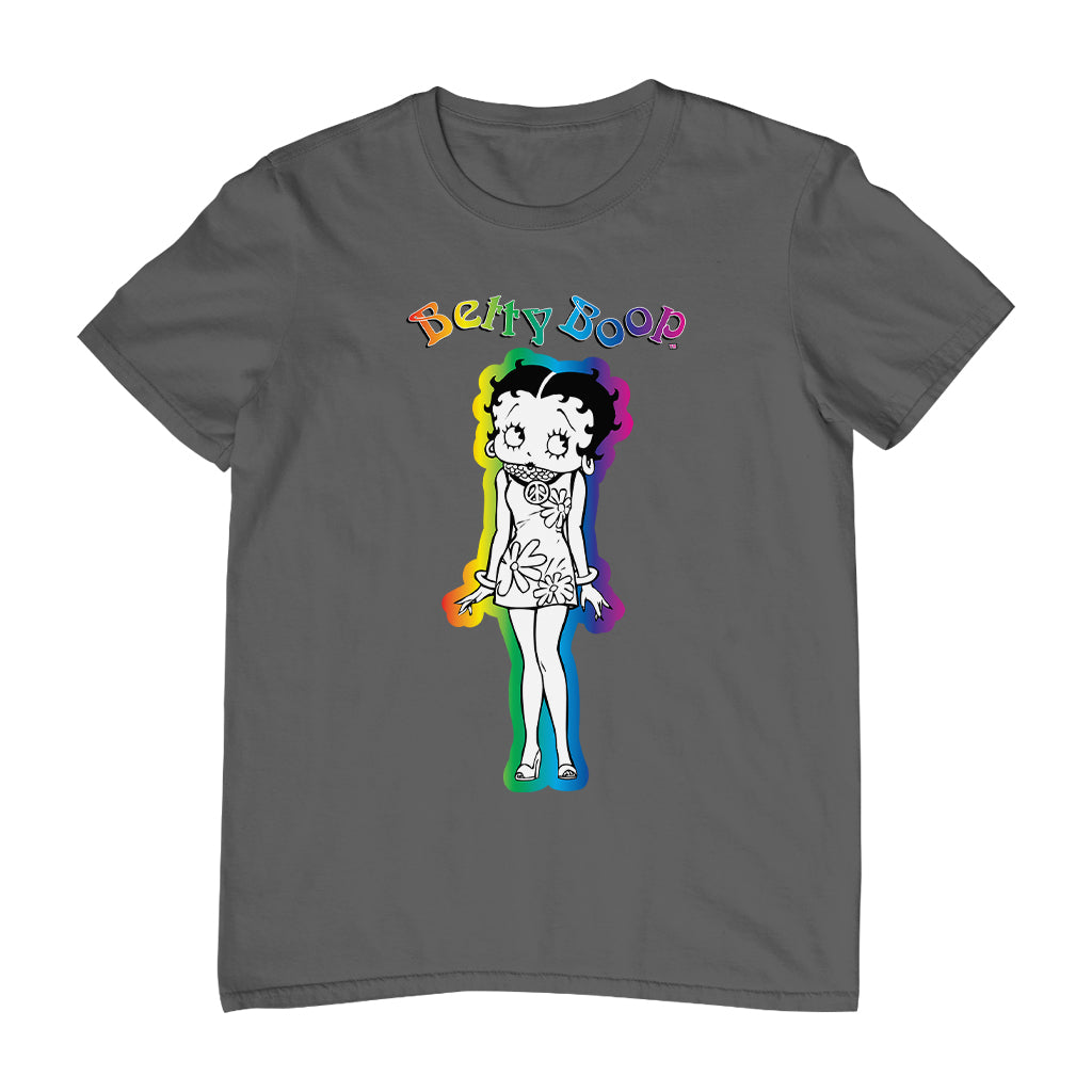 Betty Boop Groovy Hippy Chick Men's T-Shirt