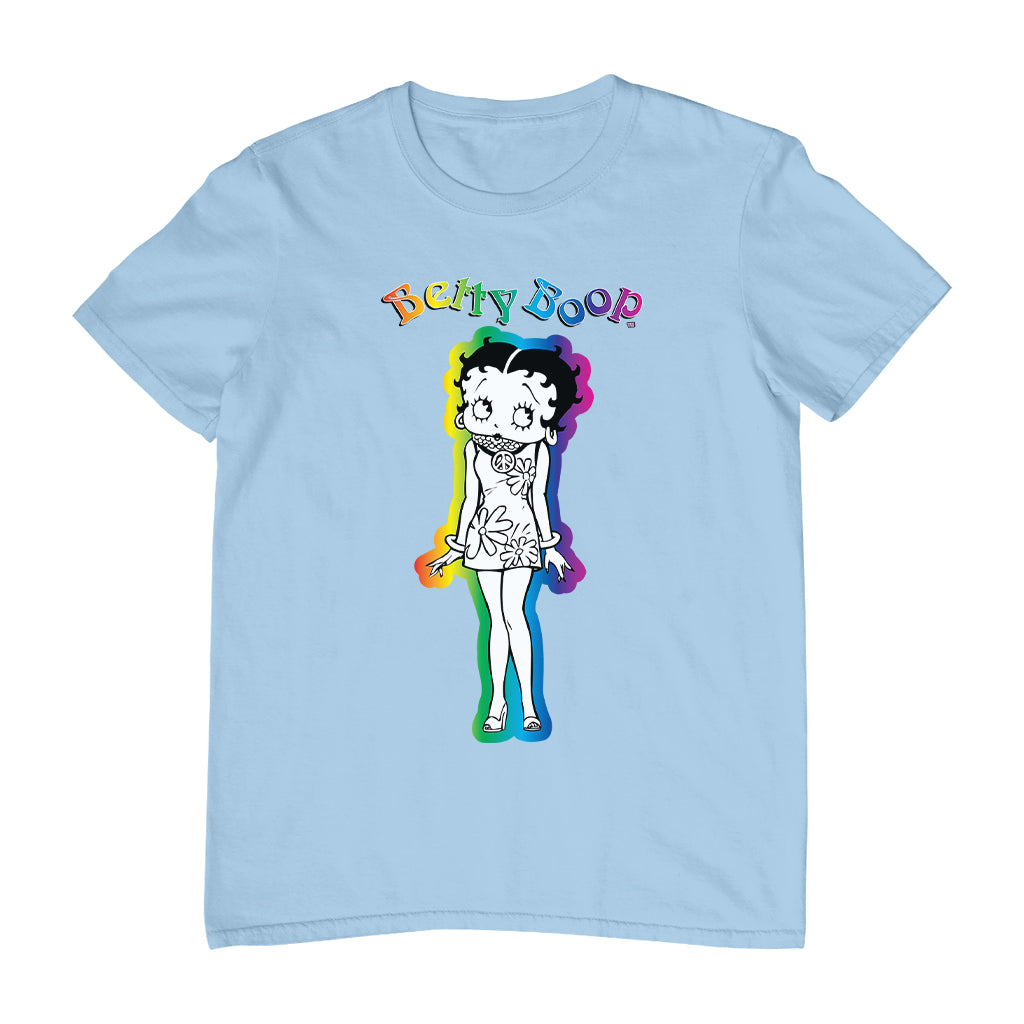 Betty Boop Groovy Hippy Chick Men's T-Shirt
