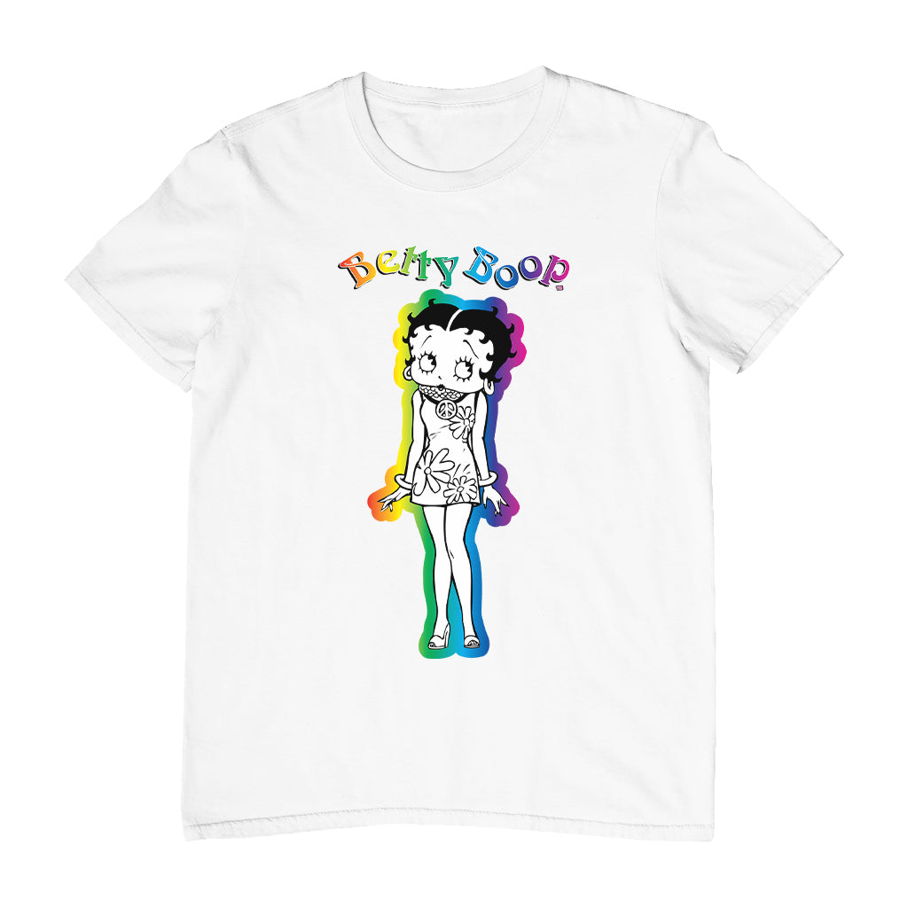Betty Boop Groovy Hippy Chick Men's T-Shirt