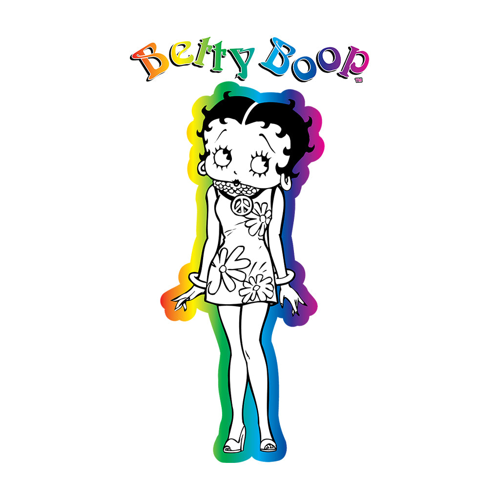 Betty Boop Groovy Hippy Chick Women's Sweatshirt