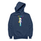 Betty Boop Groovy Hippy Chick Women's Hooded Sweatshirt