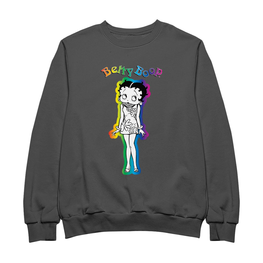 Betty Boop Groovy Hippy Chick Women's Sweatshirt