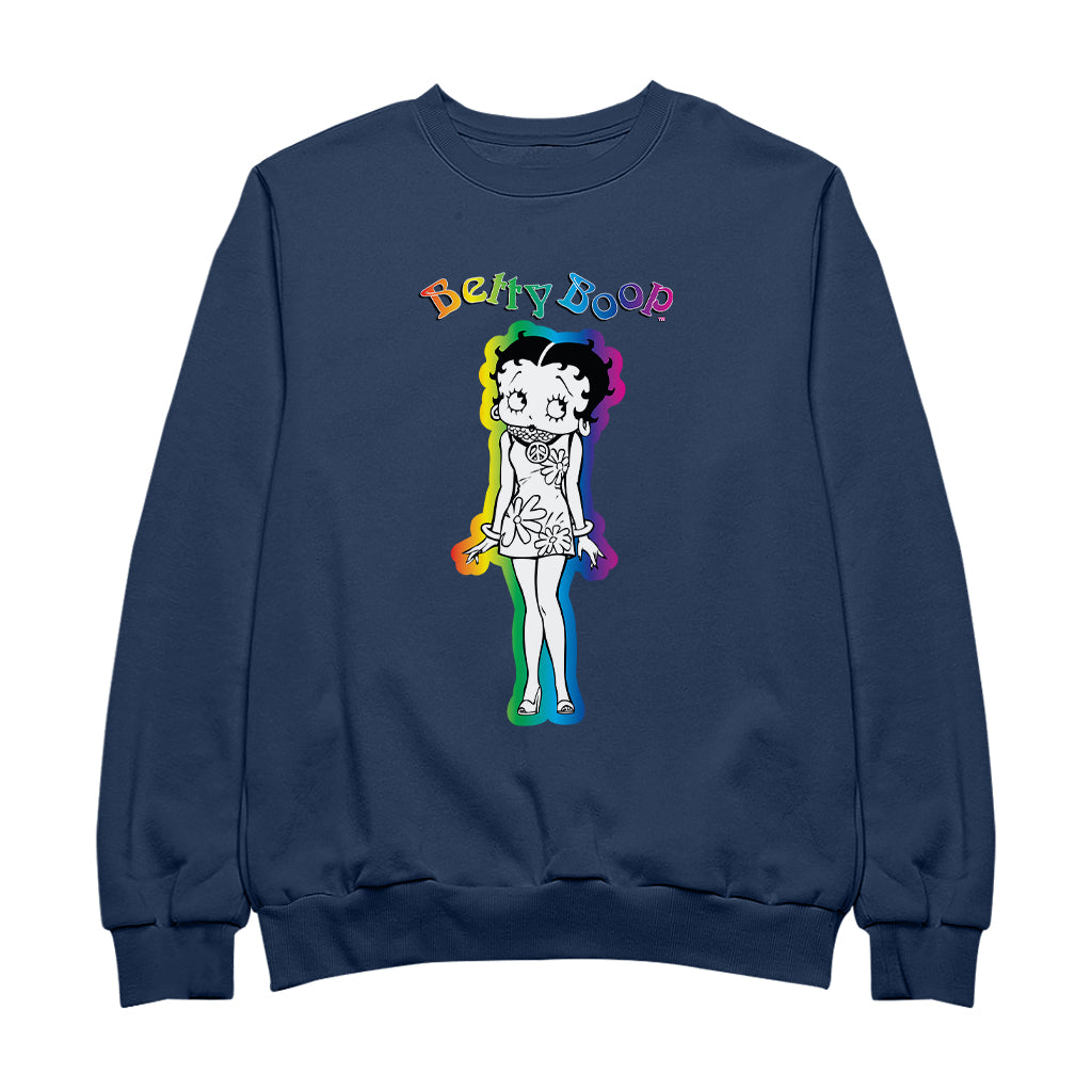 Betty Boop Groovy Hippy Chick Women's Sweatshirt
