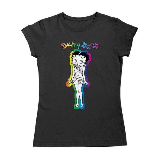 Betty Boop Groovy Hippy Chick Women's T-Shirt