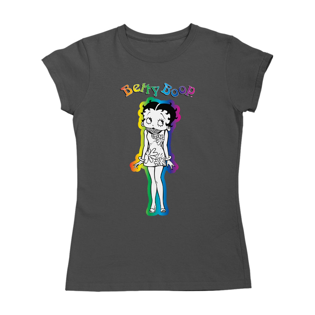 Betty Boop Groovy Hippy Chick Women's T-Shirt