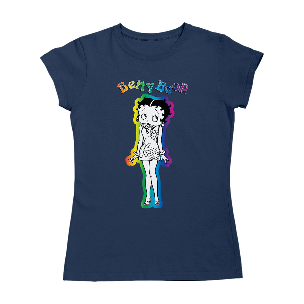 Betty Boop Groovy Hippy Chick Women's T-Shirt