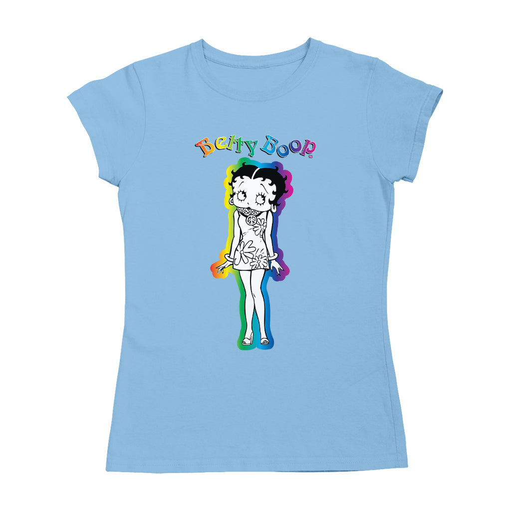 Betty Boop Groovy Hippy Chick Women's T-Shirt