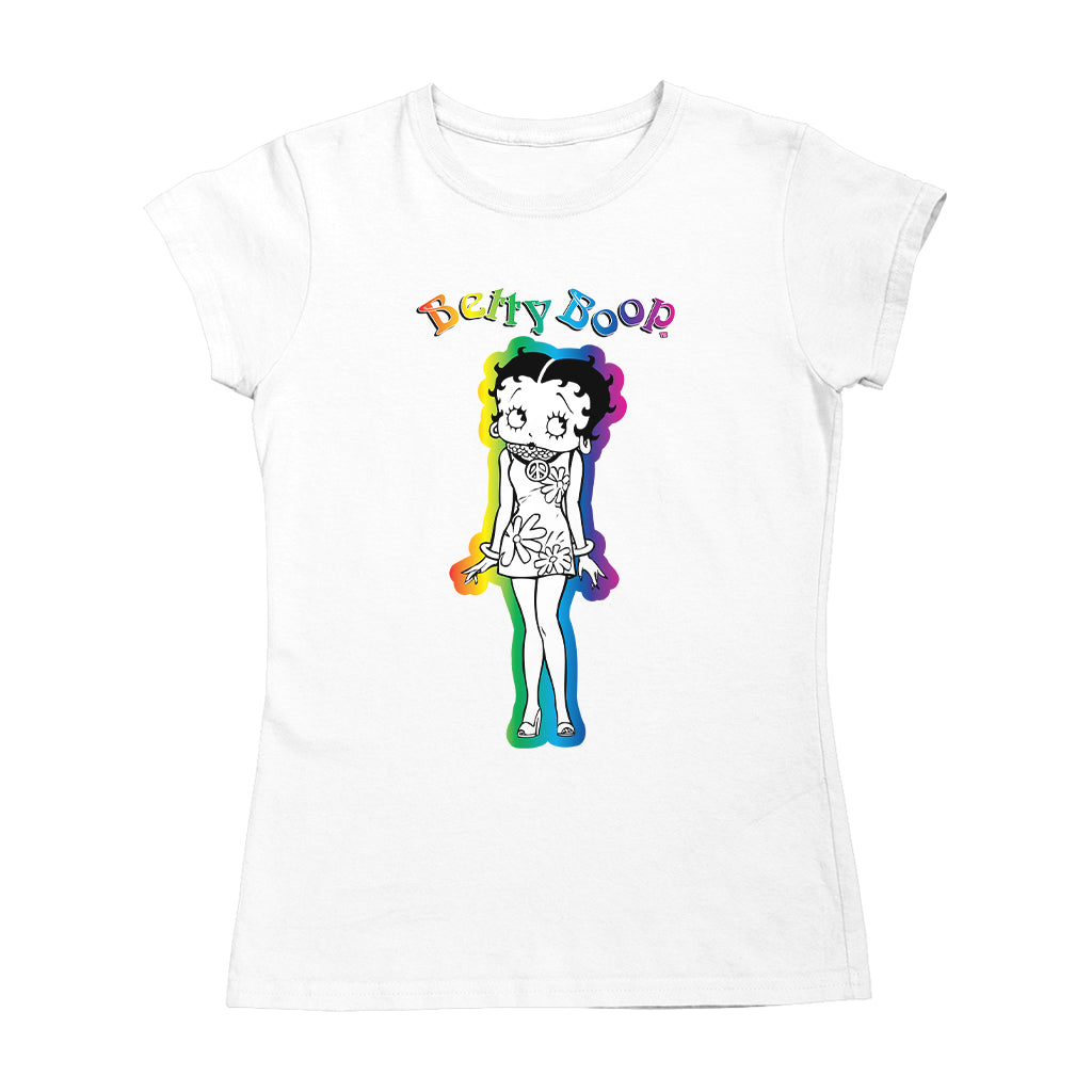Betty Boop Groovy Hippy Chick Women's T-Shirt