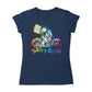 Betty Boop Groovy 70s Motorcycle Women's T-Shirt