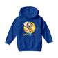 Betty Boop Groovy Guitar 70s Kids Hooded Sweatshirt