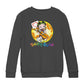 Betty Boop Groovy Guitar 70s Kids Sweatshirt