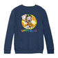 Betty Boop Groovy Guitar 70s Kids Sweatshirt