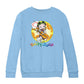 Betty Boop Groovy Guitar 70s Kids Sweatshirt