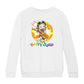 Betty Boop Groovy Guitar 70s Kids Sweatshirt