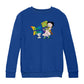 Betty Boop Groovy 70s Pudgy Love Kids Sweatshirt