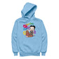 Betty Boop Groovy Hippy Peace & Love Women's Hooded Sweatshirt