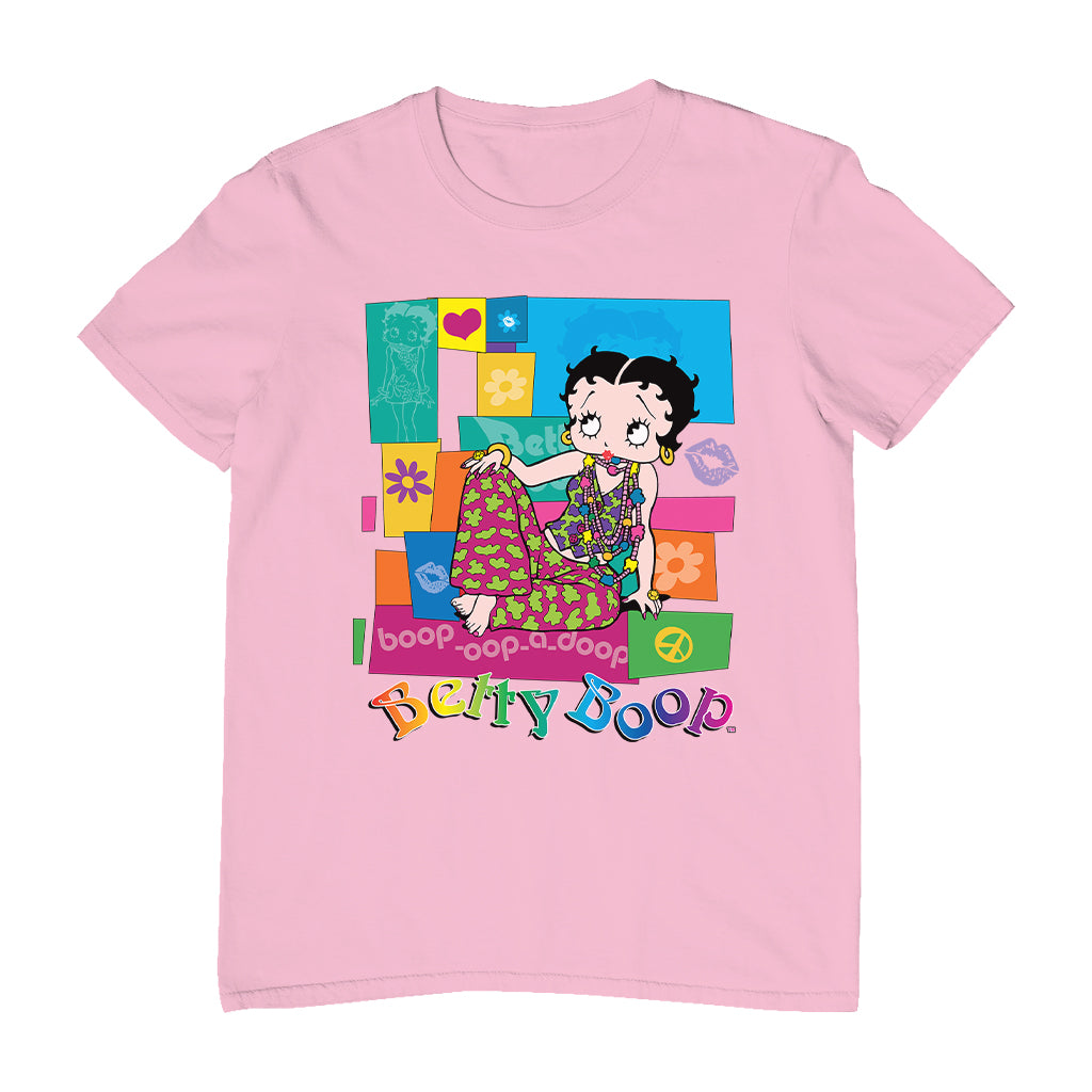 Betty Boop Groovy Hippy Chic Men's T-Shirt
