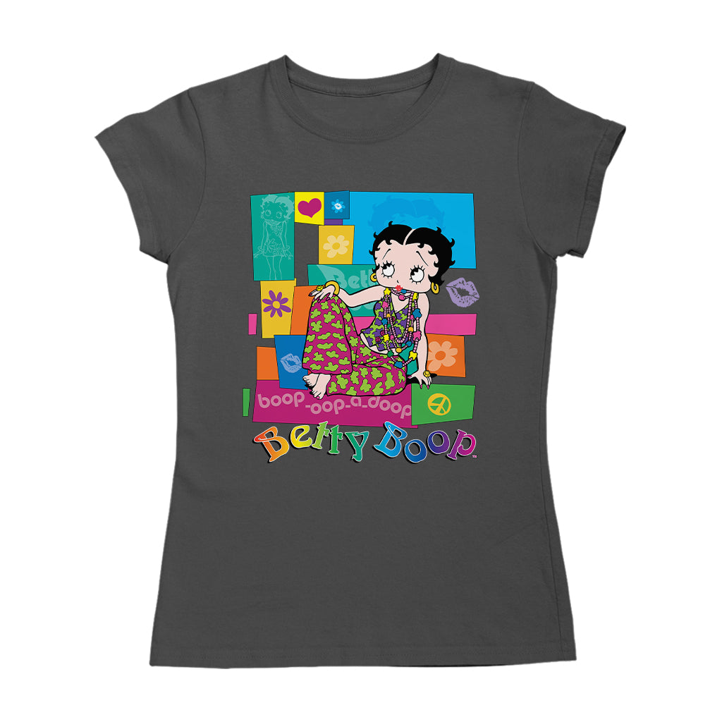 Betty Boop Groovy Hippy Chic Women's T-Shirt
